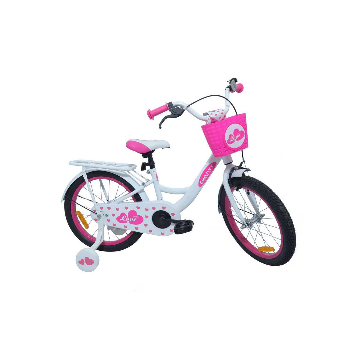 CHANTY Love 18" Pink Børnecykel | Piger |