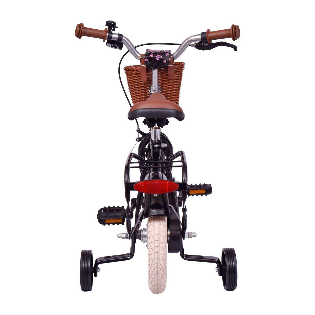 CHANTY Lovely 12" Sort Pigecykel | 2-4 År |