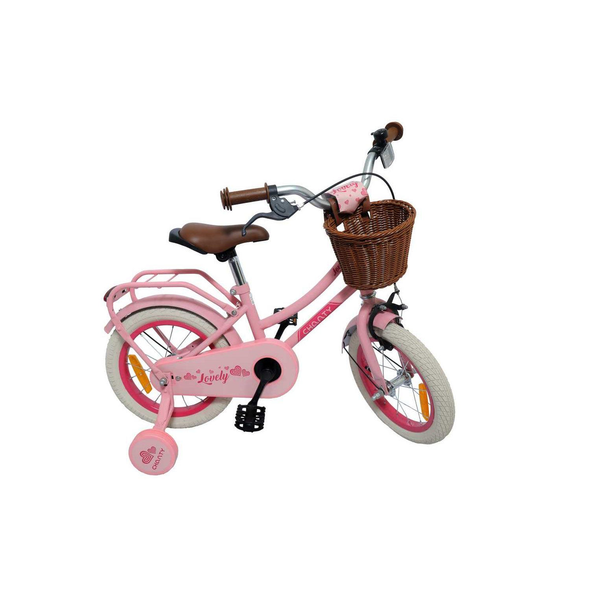 CHANTY Lovely 14" Pink Pigecykel | 3-5 År |