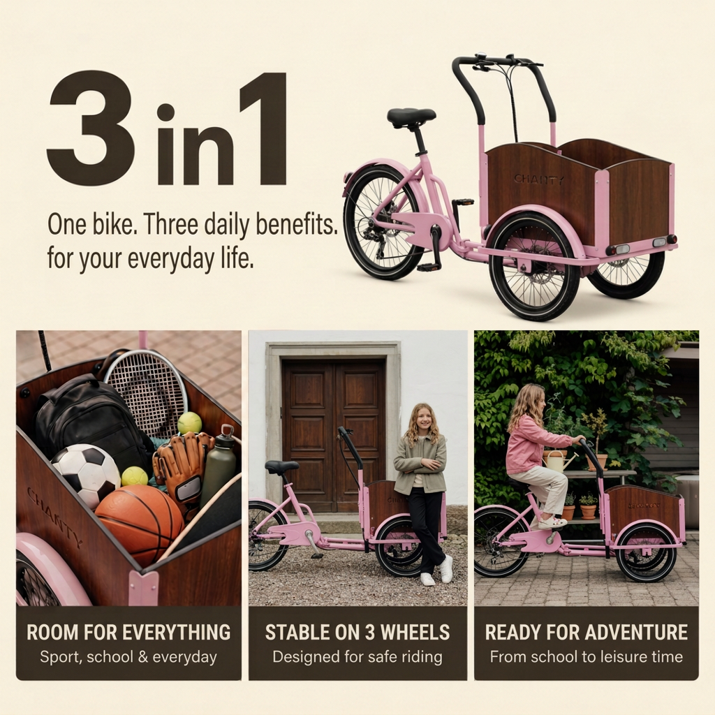 Chanty Cargo Teen - Pink