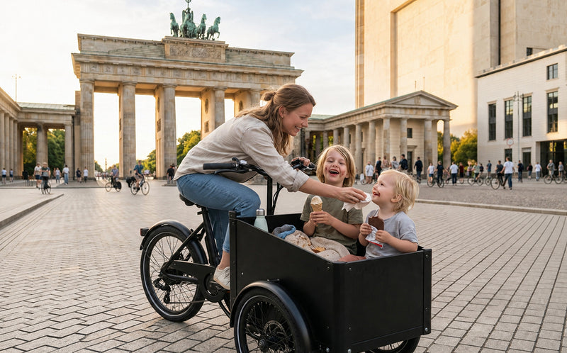 Family trip on two wheels