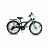 CHANTY Roader 24" Black & Green Boys' Bike | 7 Gears |