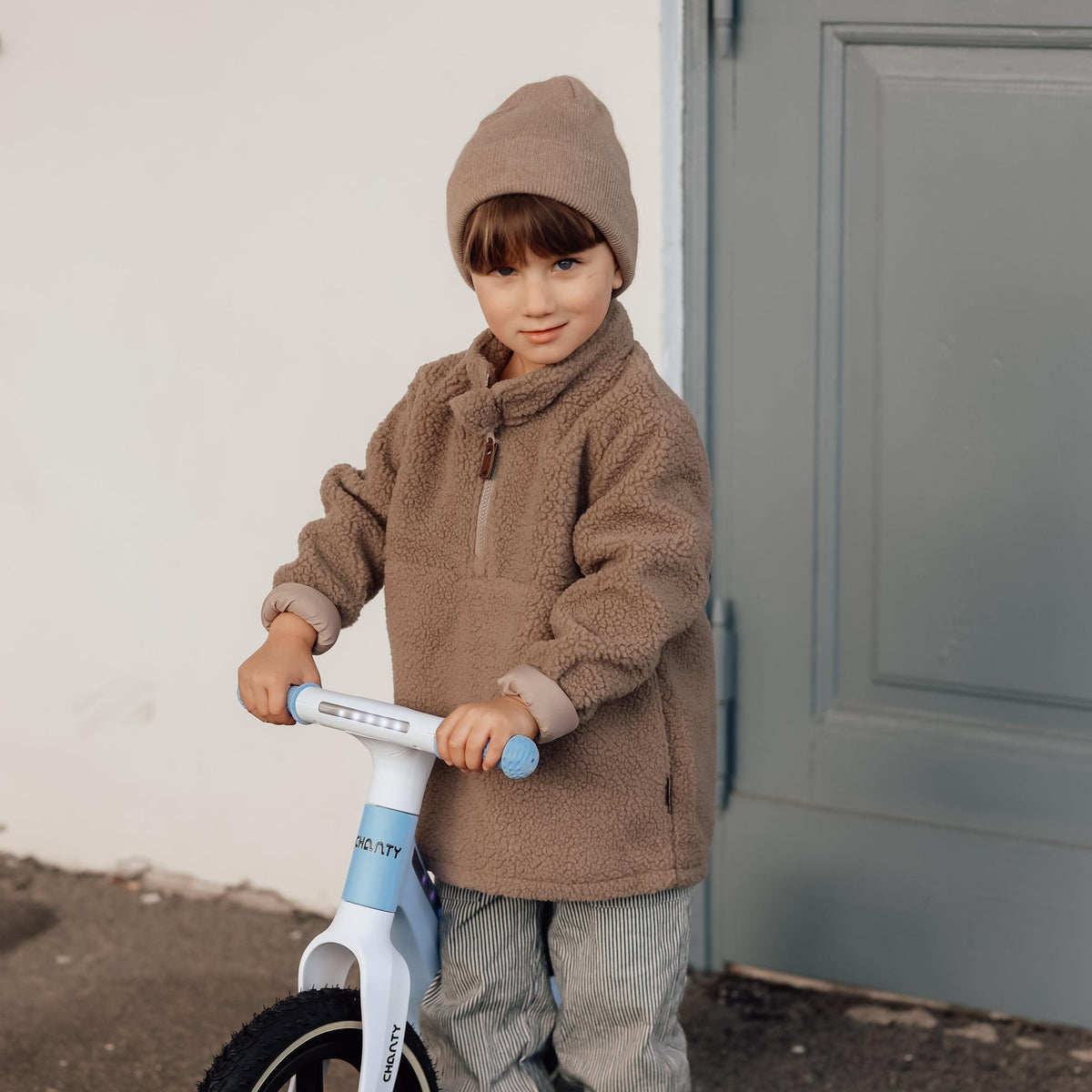 Chanty Go Blue Balance Bike | With Integrated Light