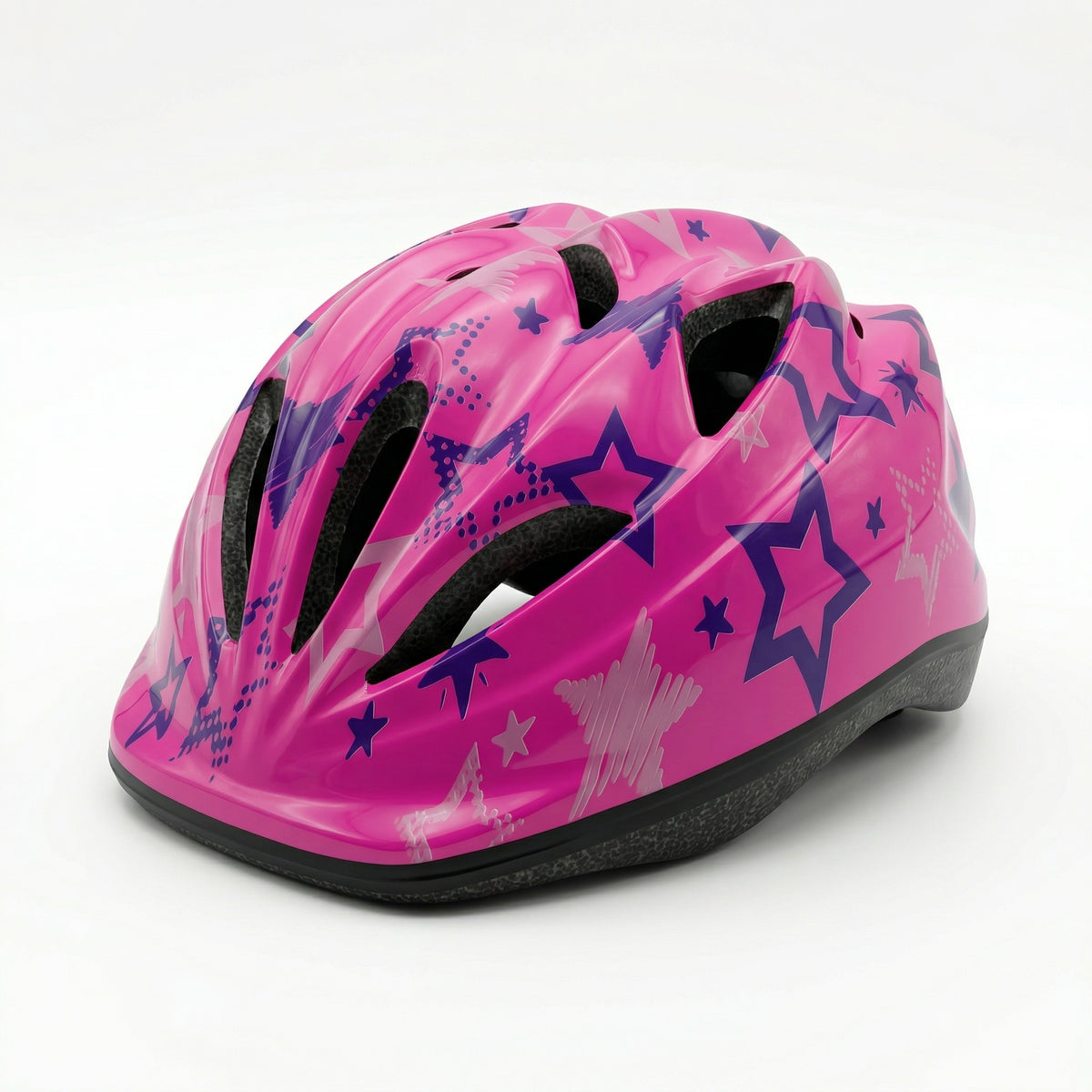 Chanty Children's Helmet – Pink Stars