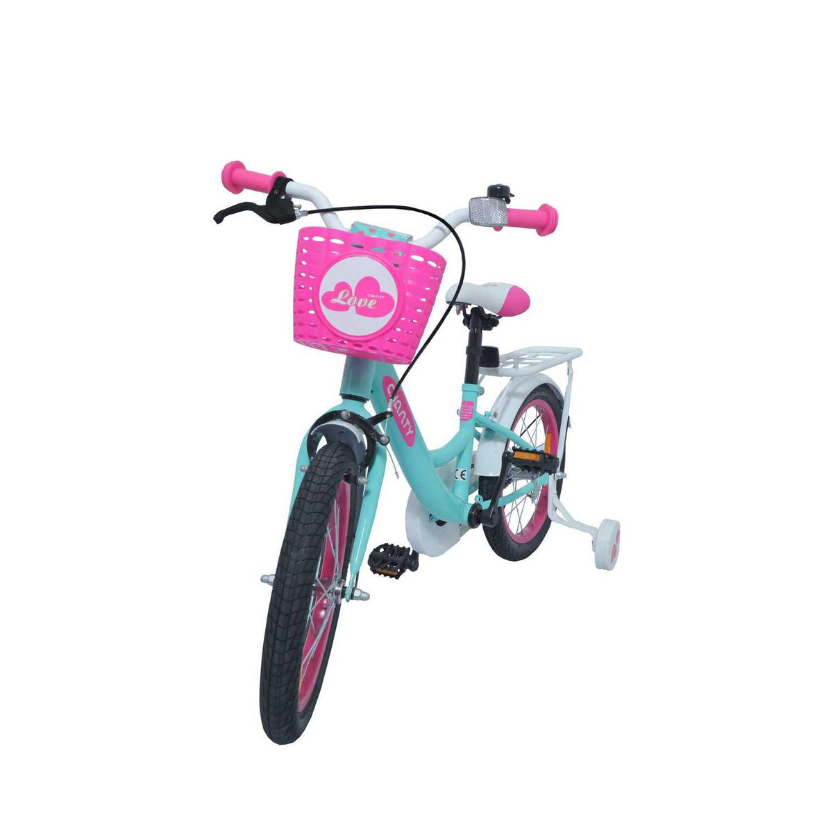 CHANTY Love 16" Mintgrøn Børnecykel | Piger |