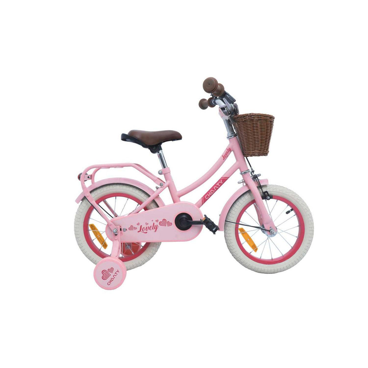 CHANTY Lovely 14" Pink Pigecykel | 3-5 År |