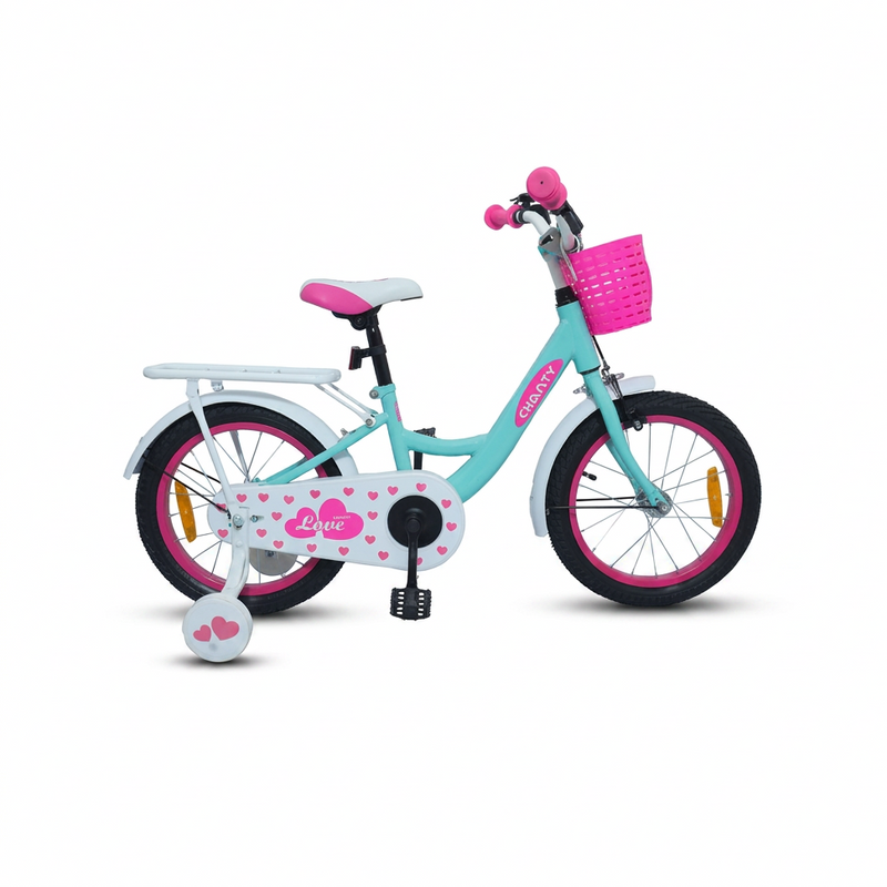 CHANTY Love 16" Mint Green Children's Bike | Girls |