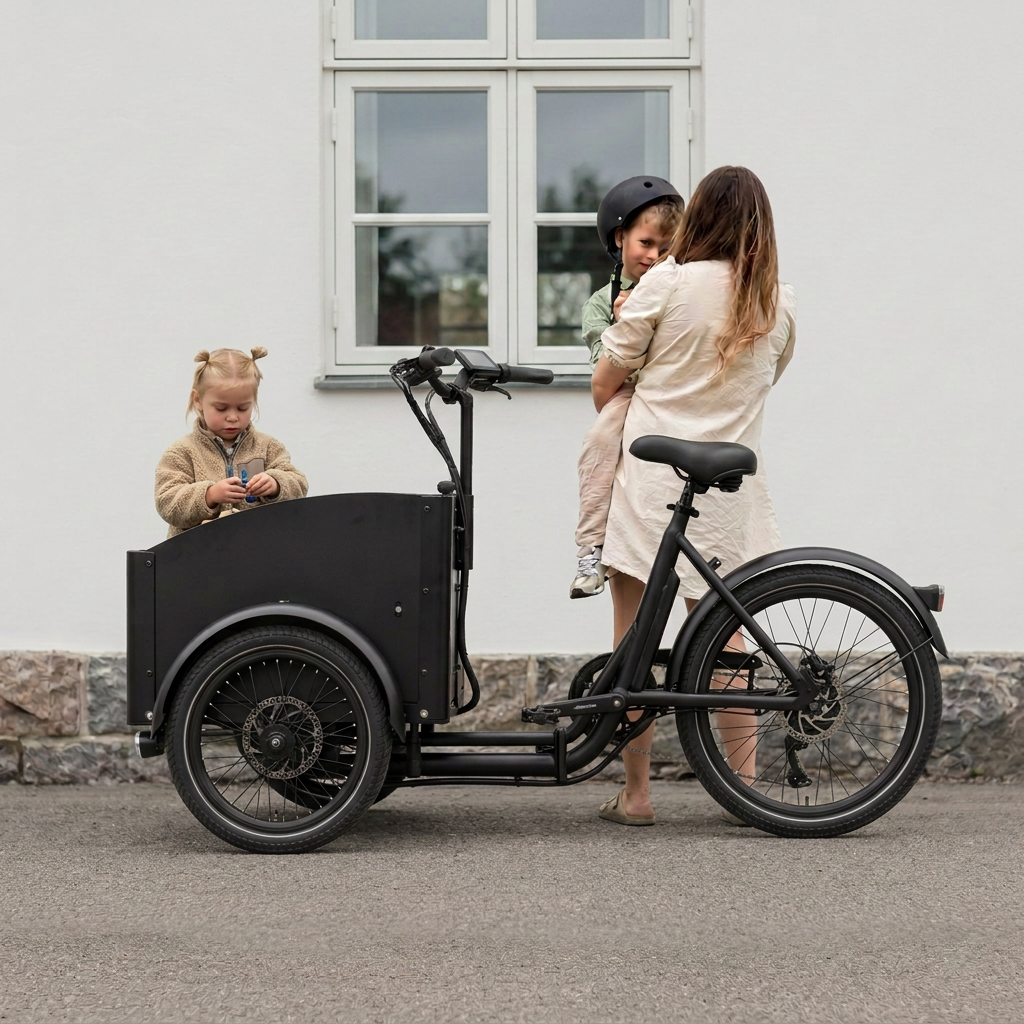 Chanty Cargo City Bike Electric