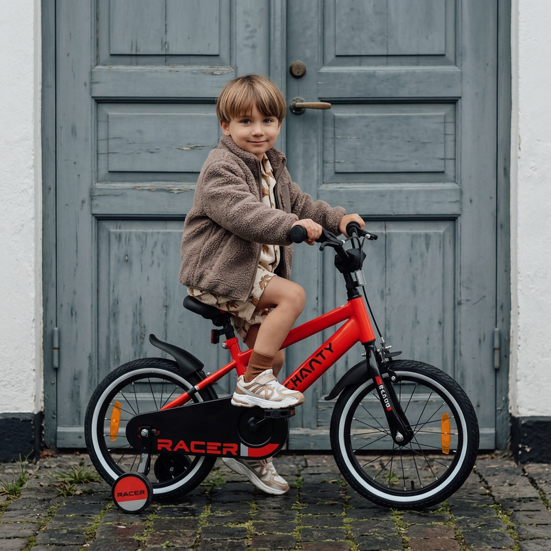 CHANTY Racer 16" Red Boys' Bike | 4-6 Years |