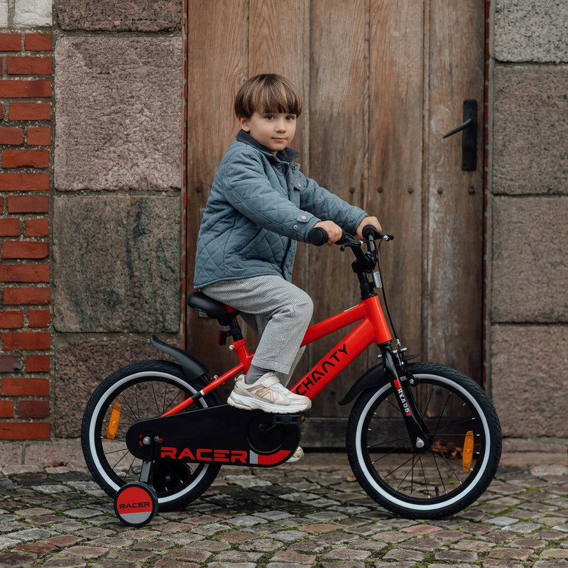 CHANTY Racer 16" Red Boys' Bike | 4-6 Years |