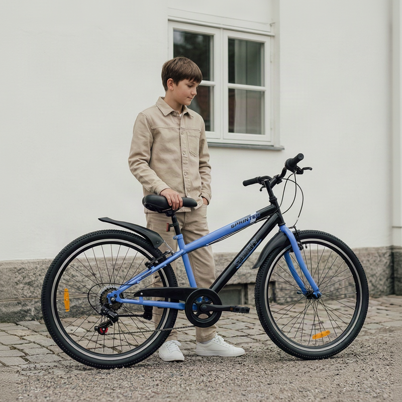 CHANTY Sprinter 20" Blue Boys' Bike | 7 Gears |