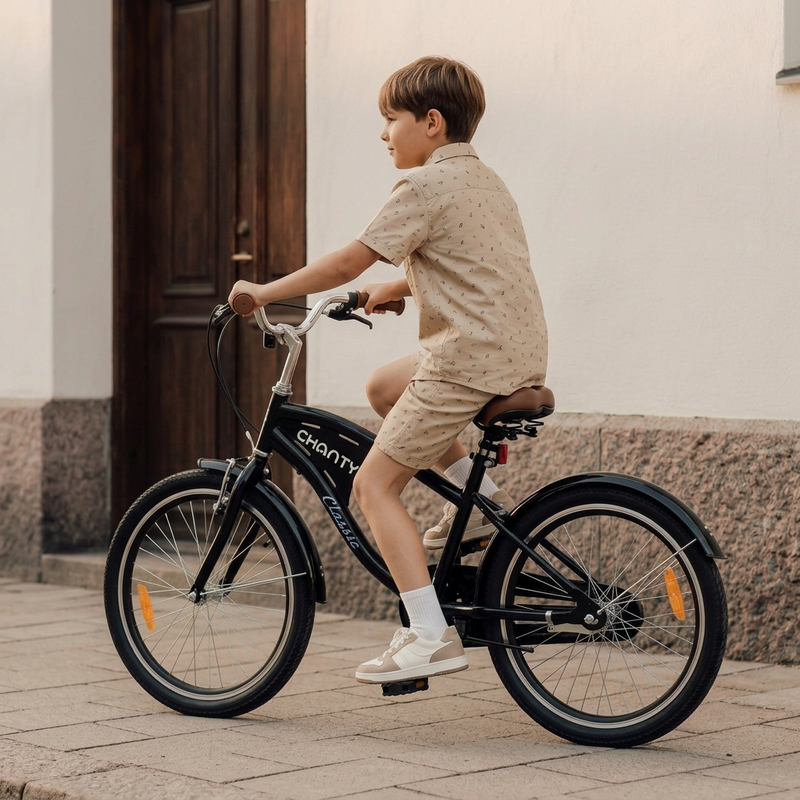 CHANTY Classic 20" Black Children's Bike
