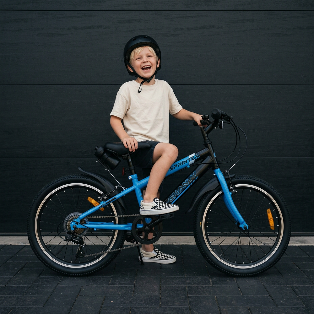 CHANTY Sprinter 26" Blue Boys' Bike | 7 Gears |