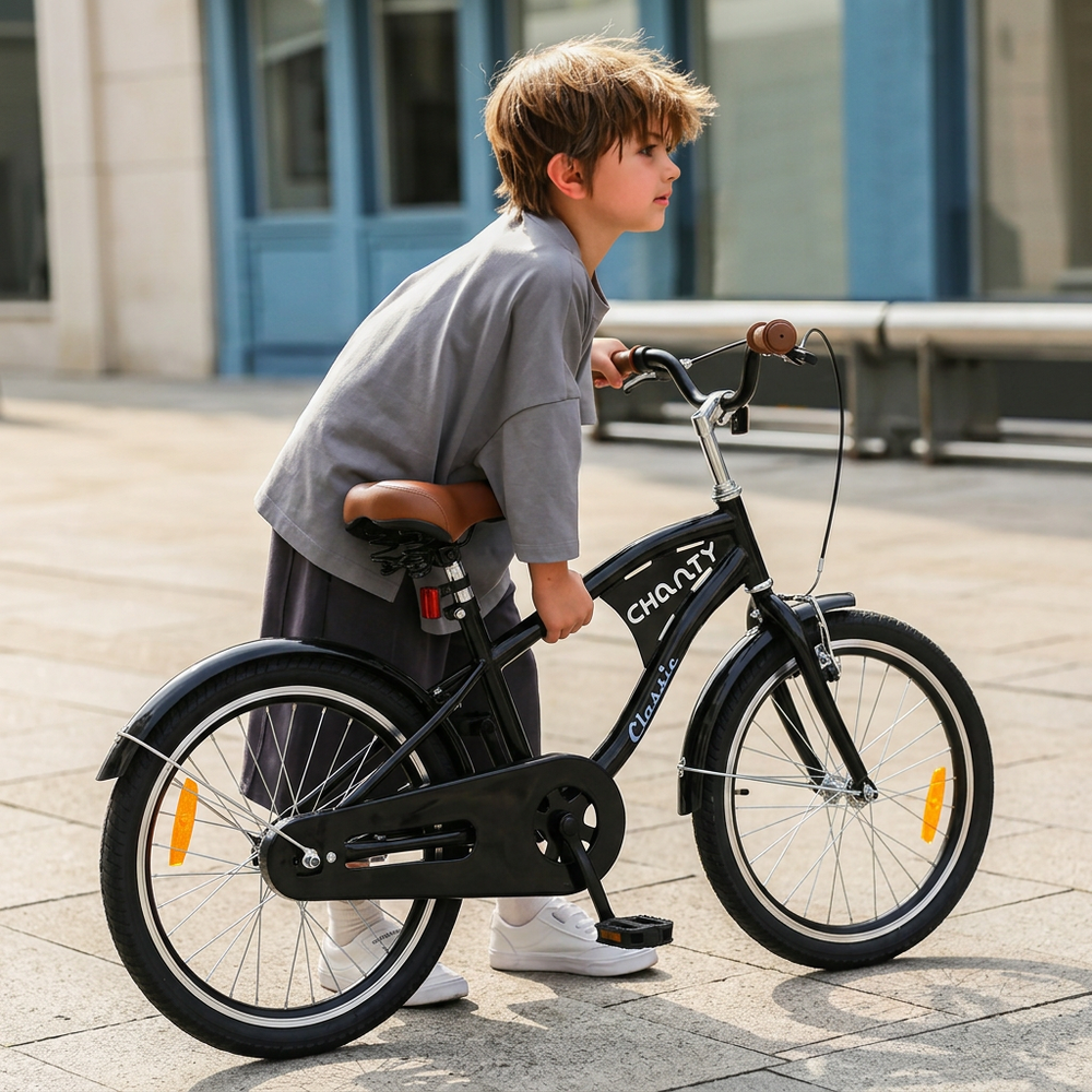 CHANTY Classic 20" Black Children's Bike