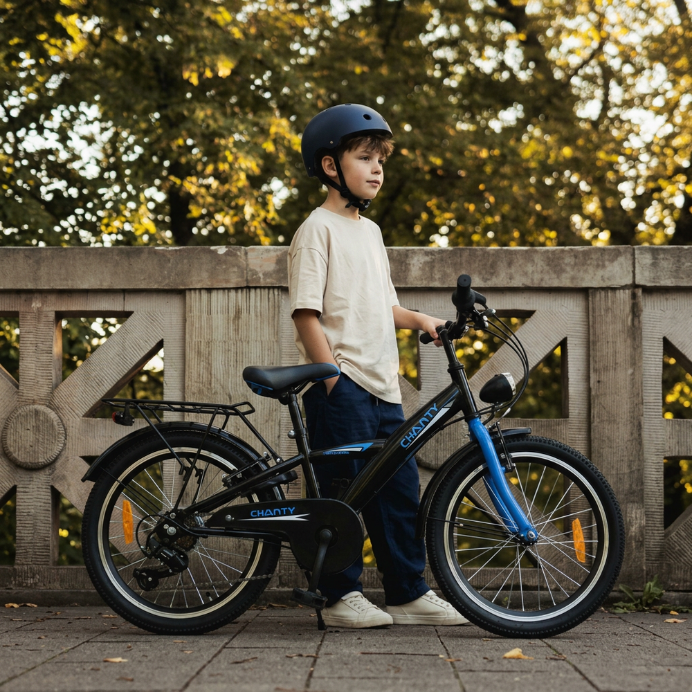CHANTY Roader 20" Black Boys' Bike | 7 Gears |