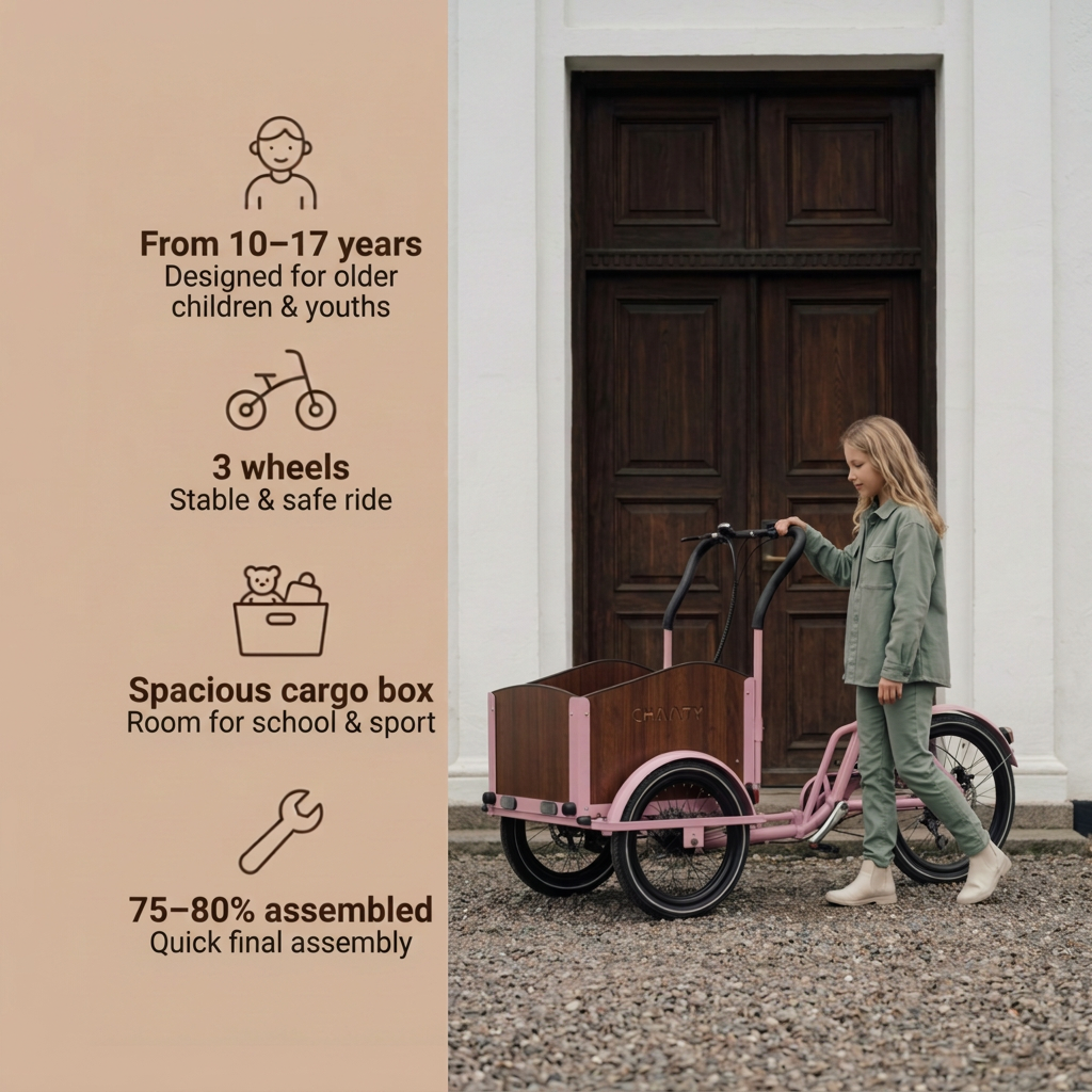 Chanty Cargo Teen - Pink